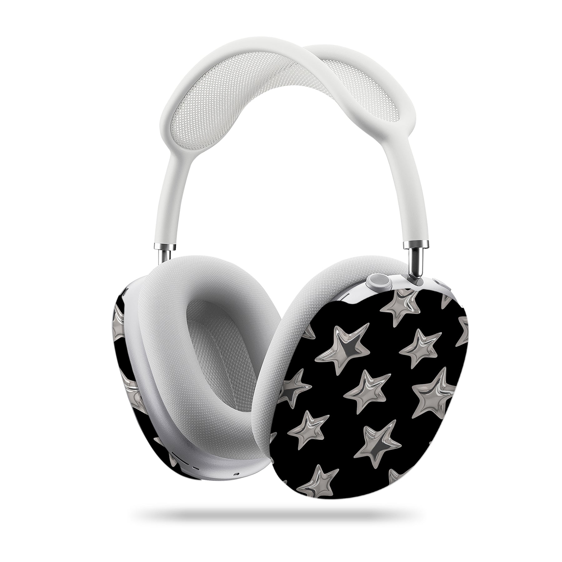3D Stars Black AirPods Max Cover