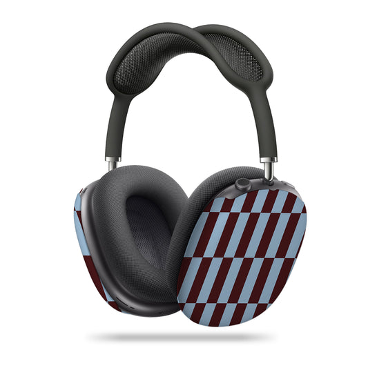 Tile Maroon Checkers AirPods Max Cover