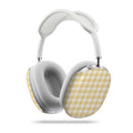 Butter Yellow Plaid AirPods Max Cover