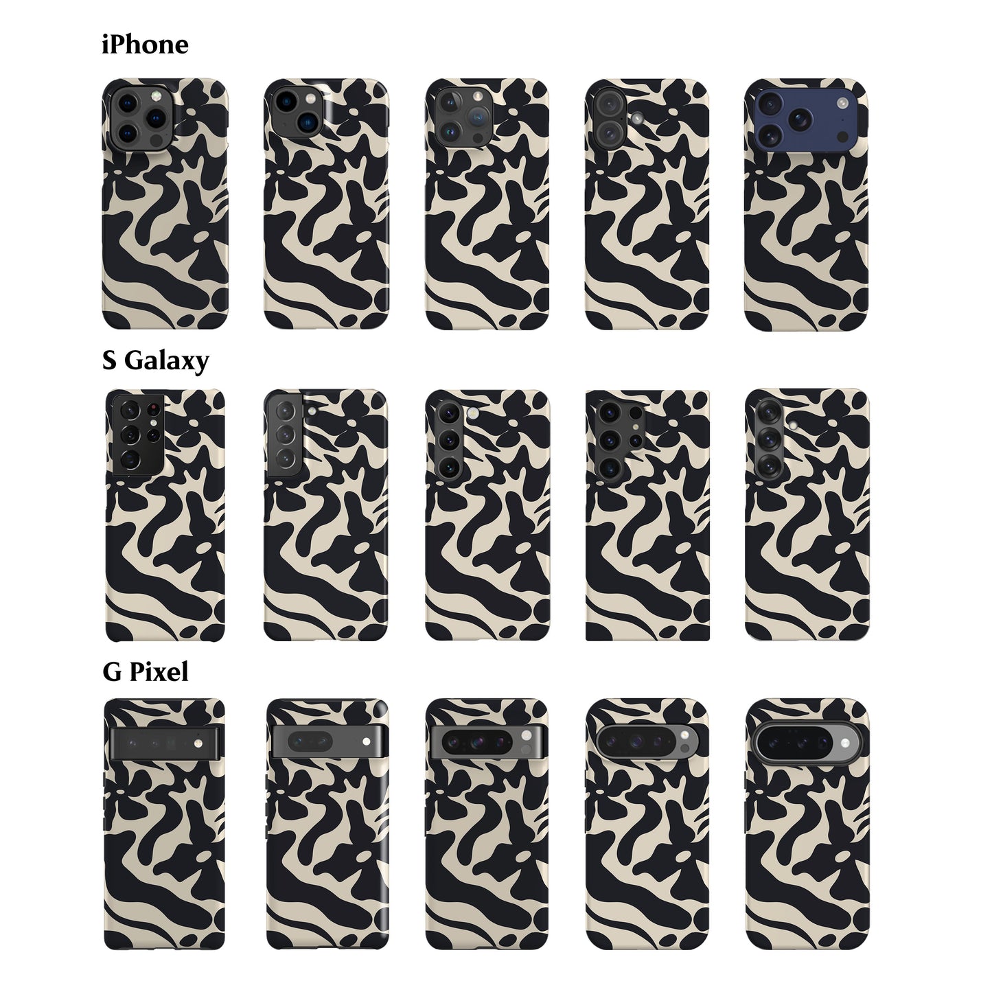 Abstract Floral Phone Case