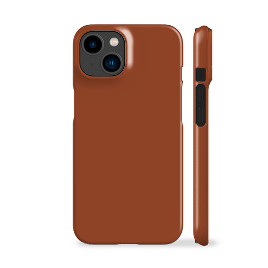 Solid Autumn Brown Phone Case