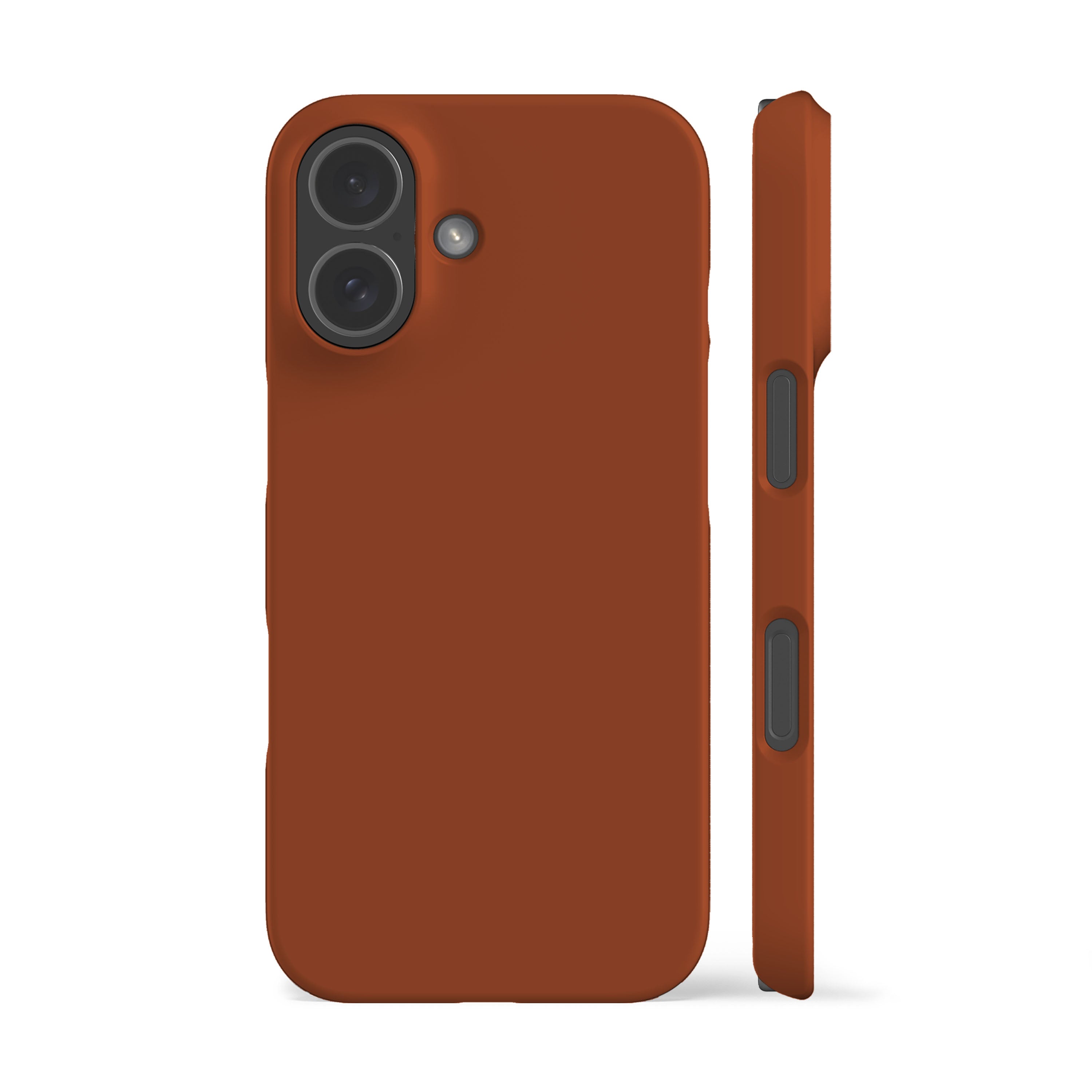 Solid Autumn Brown Phone Case