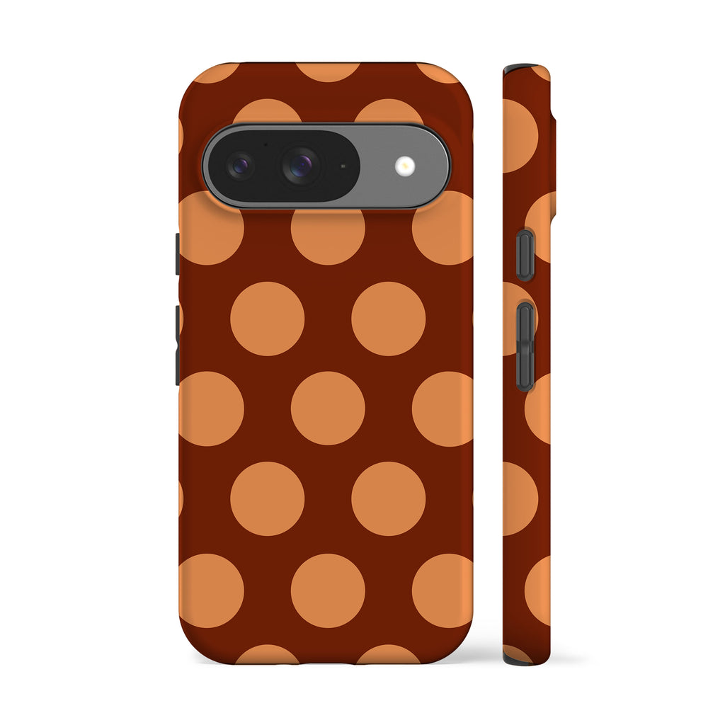 Autumn Rust Dots Phone Case
