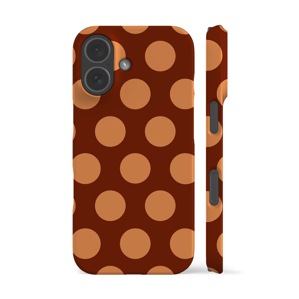 Autumn Rust Dots Phone Case