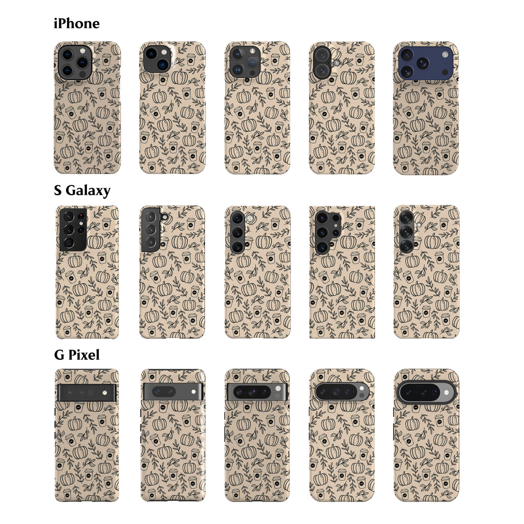 Autumn Latte Phone Case