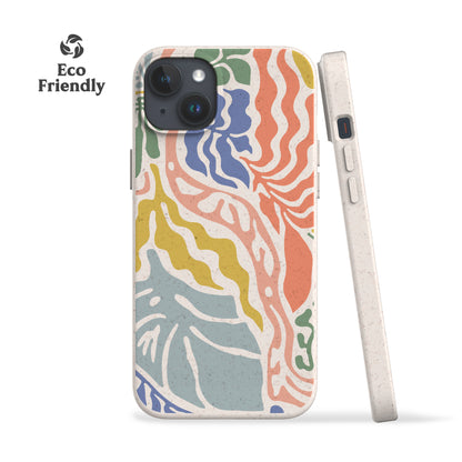 ABSTRACT JUNGLE Eco-Friendly Phone Case