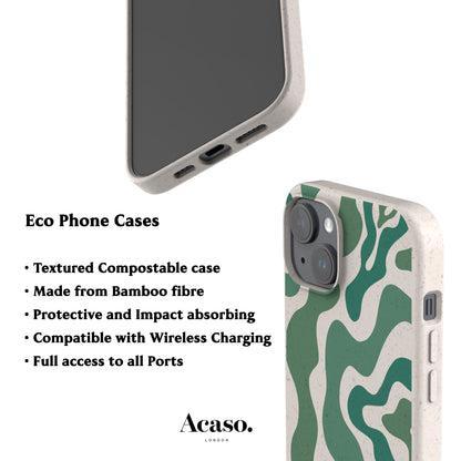 ABSTRACT WAVY Eco-Friendly Phone Case