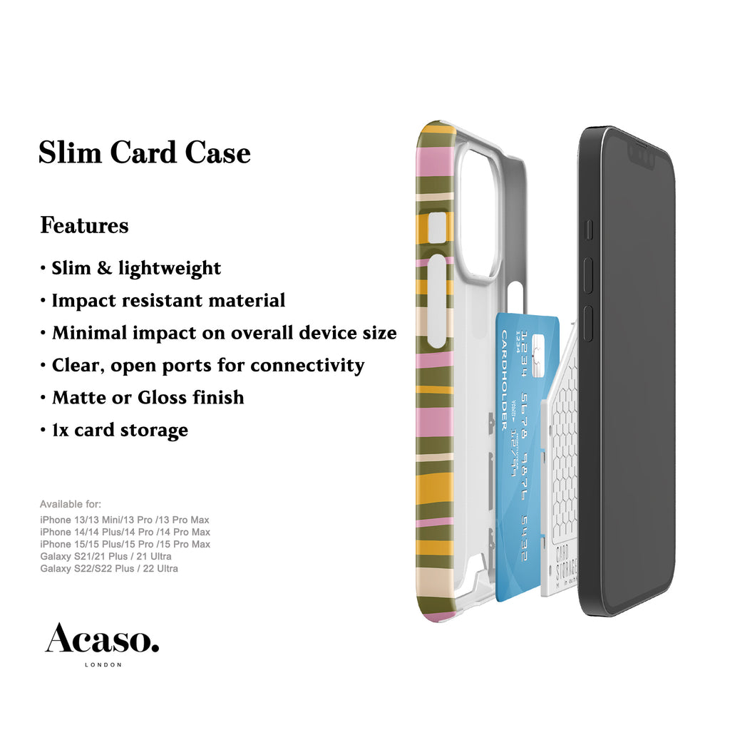 Bahia Stripes Card Case
