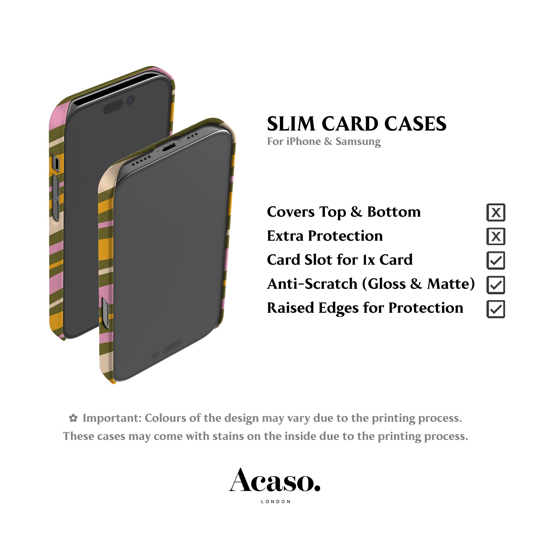 Bahia Stripes Card Case
