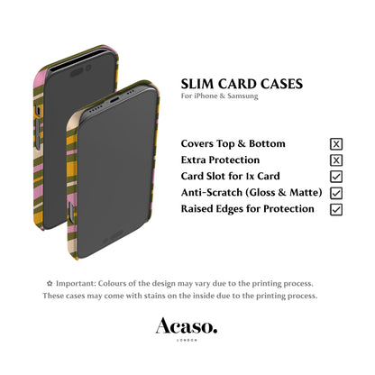 Bahia Stripes Card Case