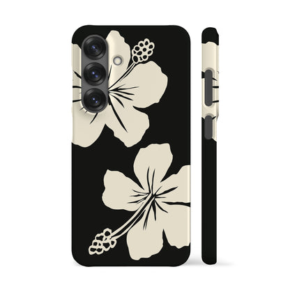 Bali Flowers Black Phone Case