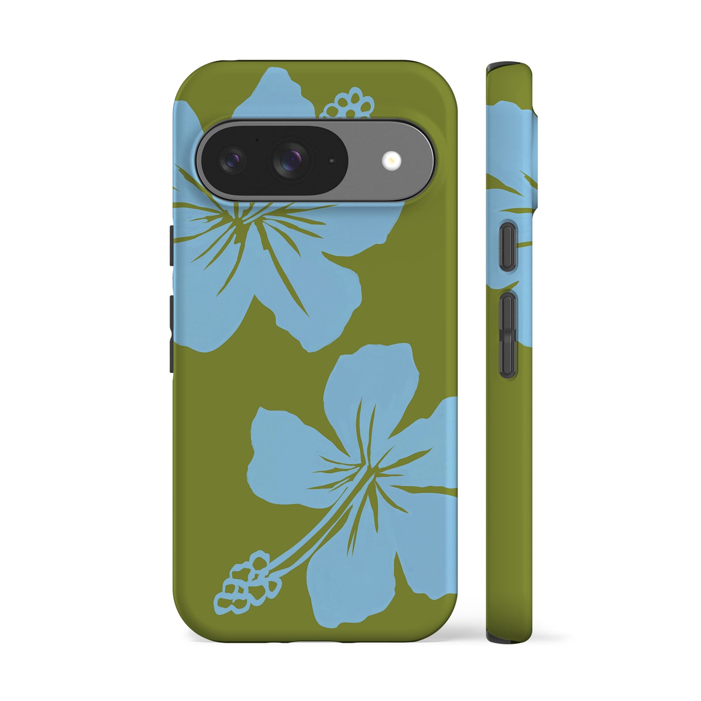 Bali Flowers Green Phone Case