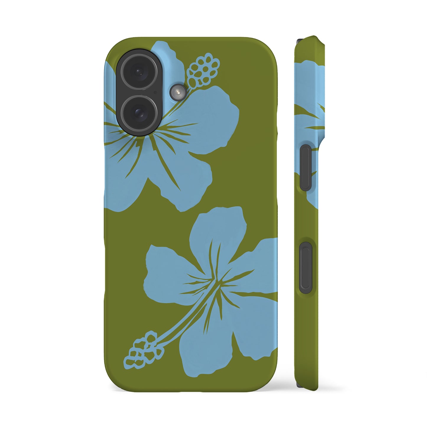 Bali Flowers Green Phone Case