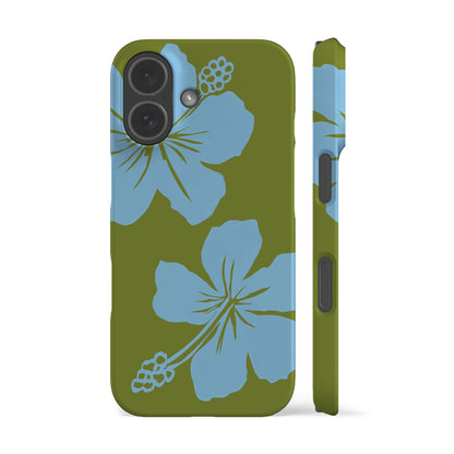 Bali Flowers Green Phone Case