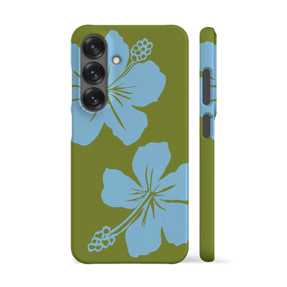 Bali Flowers Green Phone Case