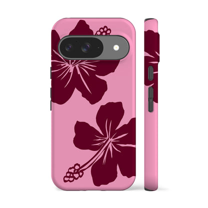 Bali Flowers Pink Phone Case
