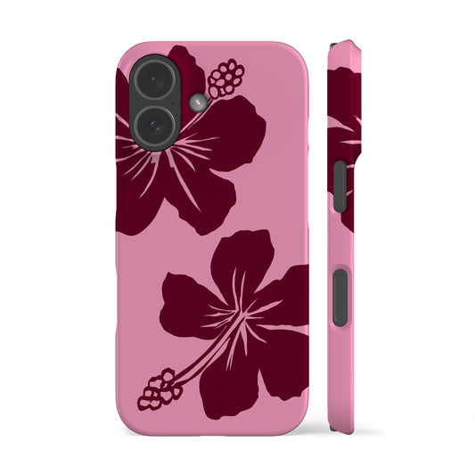 Bali Flowers Pink Phone Case