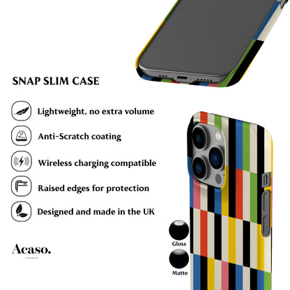 Bauhaus Stripes Phone Case