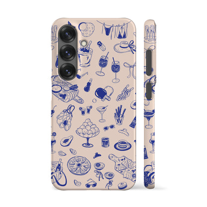 Blue Beach Day Phone Case