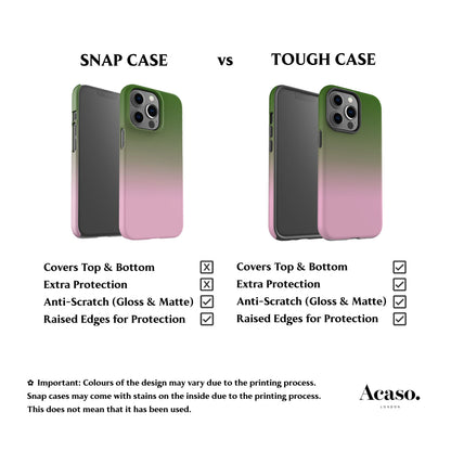 Strawberry Matcha Gradient Phone Case