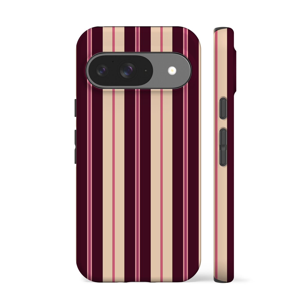 Berry Stripes Phone Case