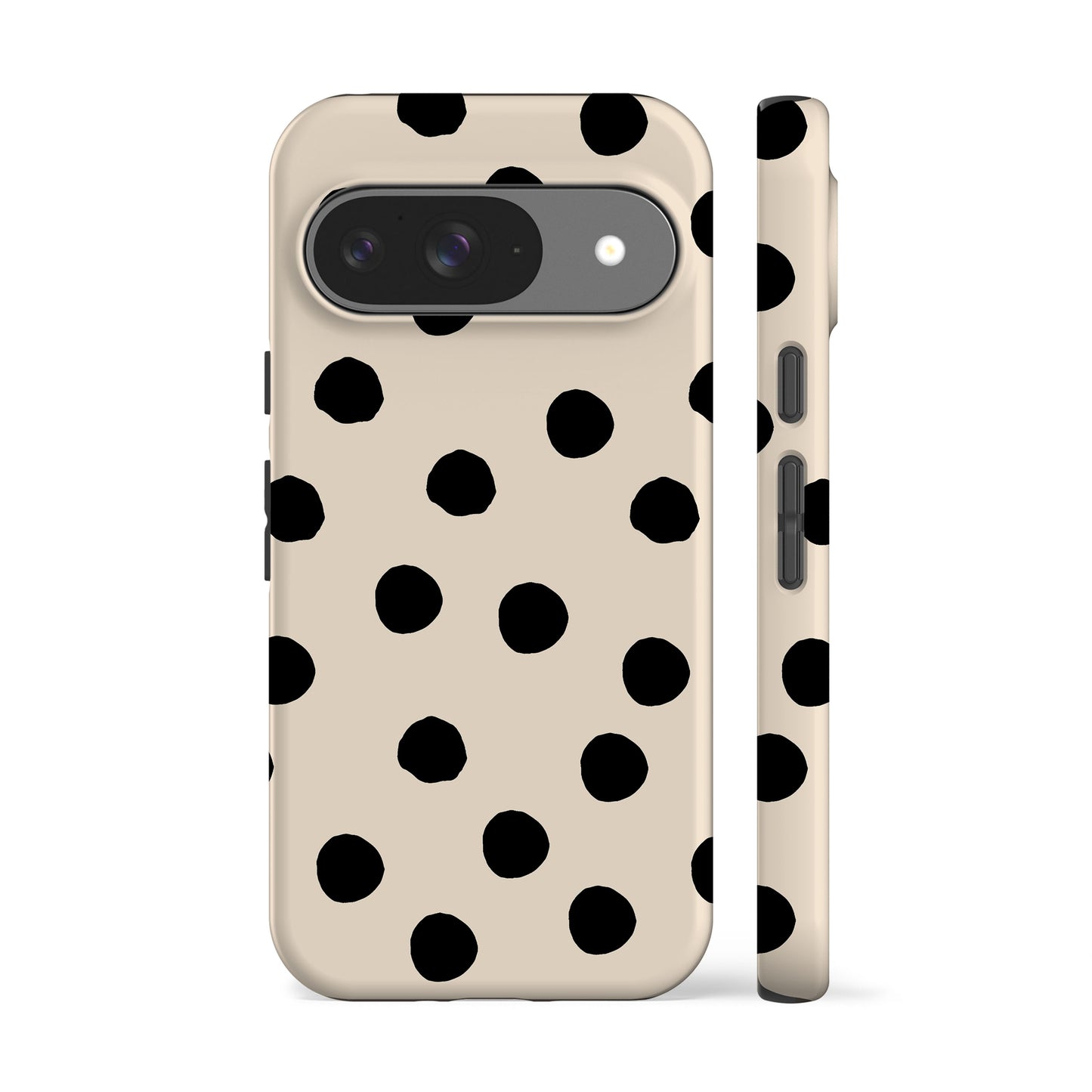 Cream Ella Dots Phone Case