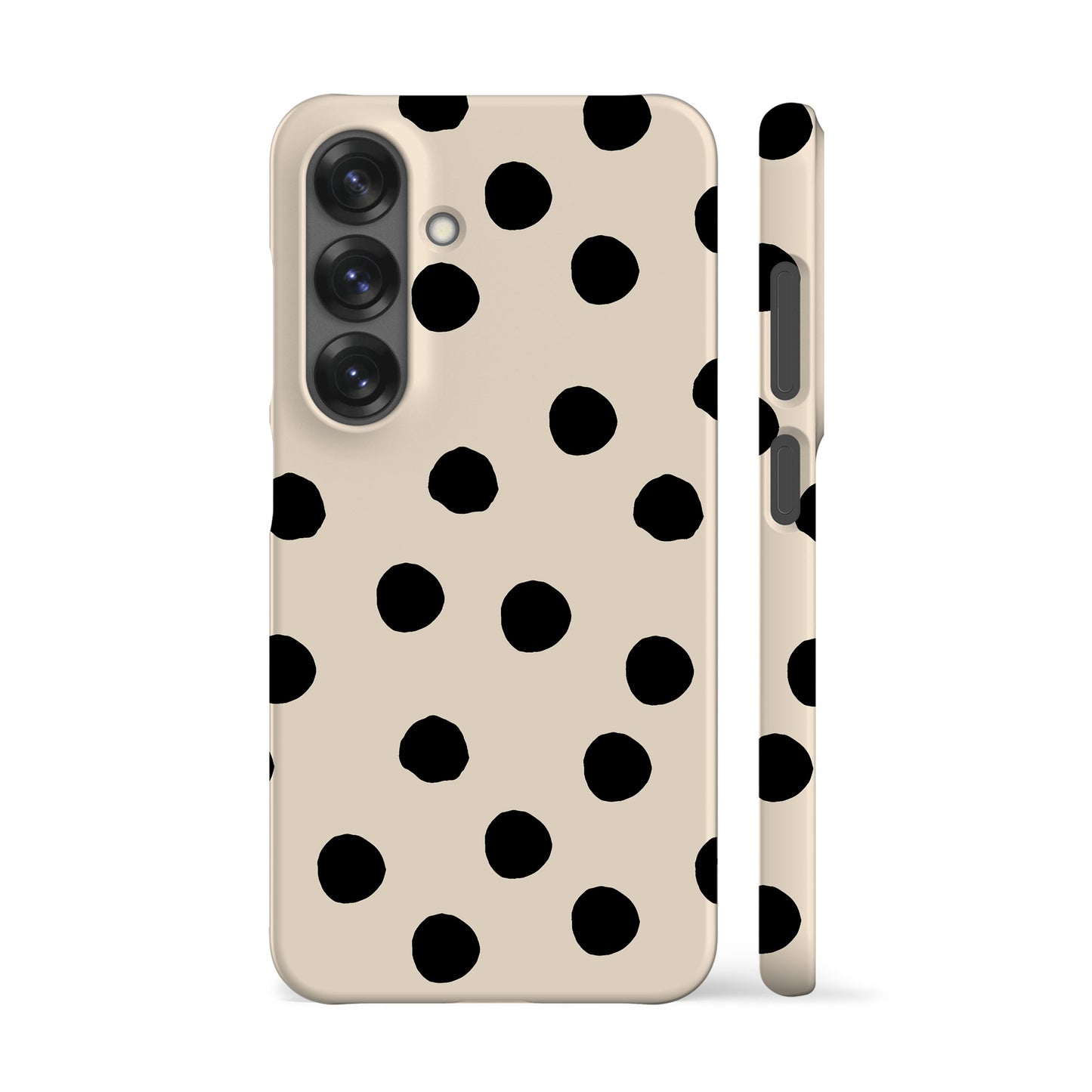 Cream Ella Dots Phone Case