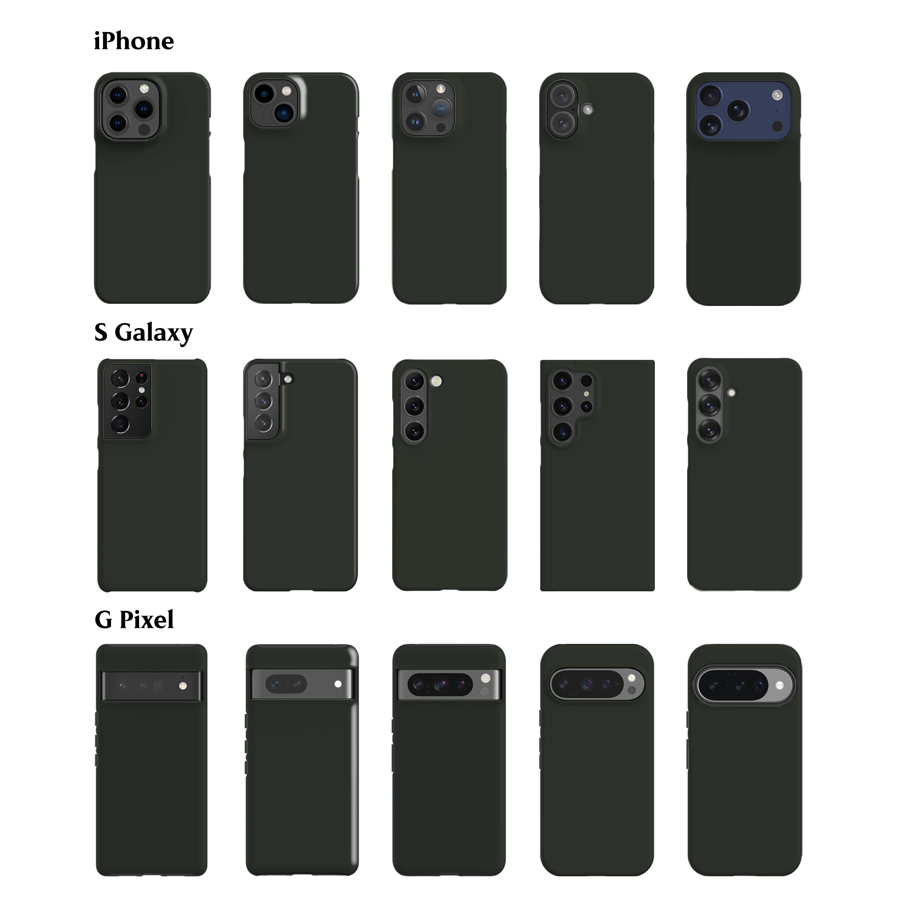 Black Olive Phone Case