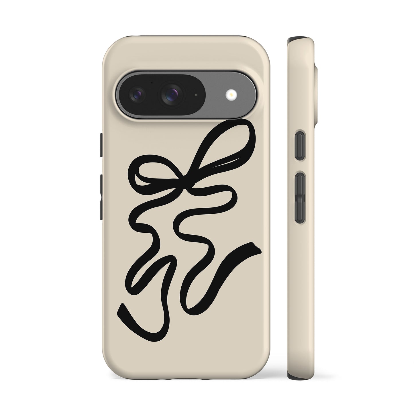 Black Ribbon Phone Case