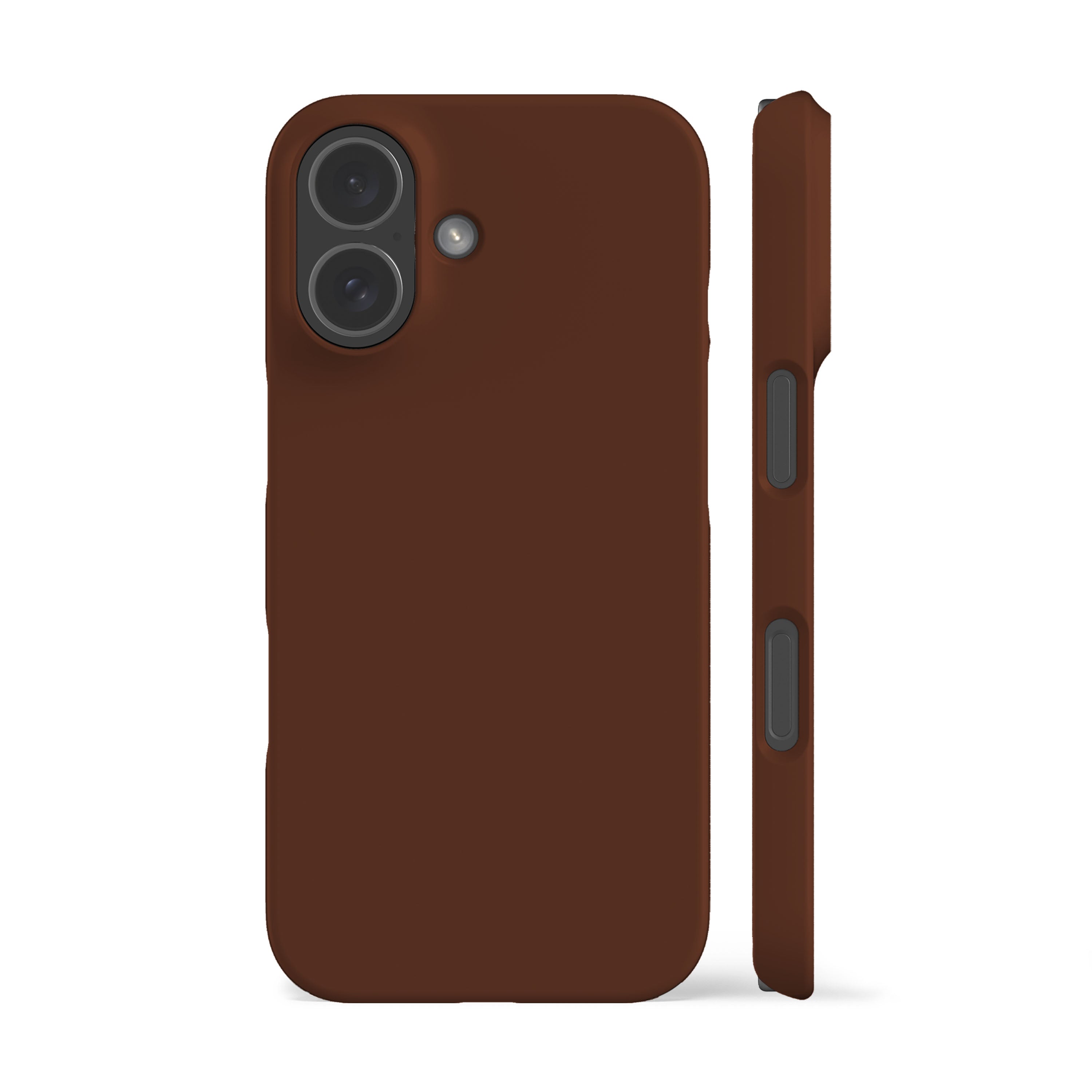 Solid Fondant Brown Phone Case