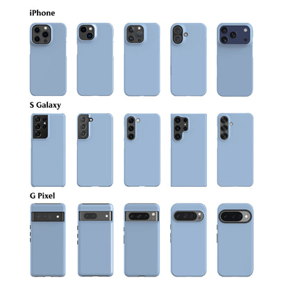Solid Ice Blue Phone Case