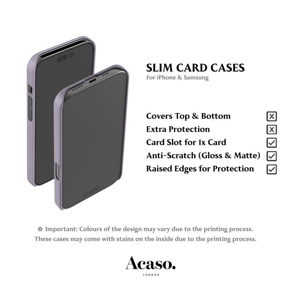 Lavender Card Case