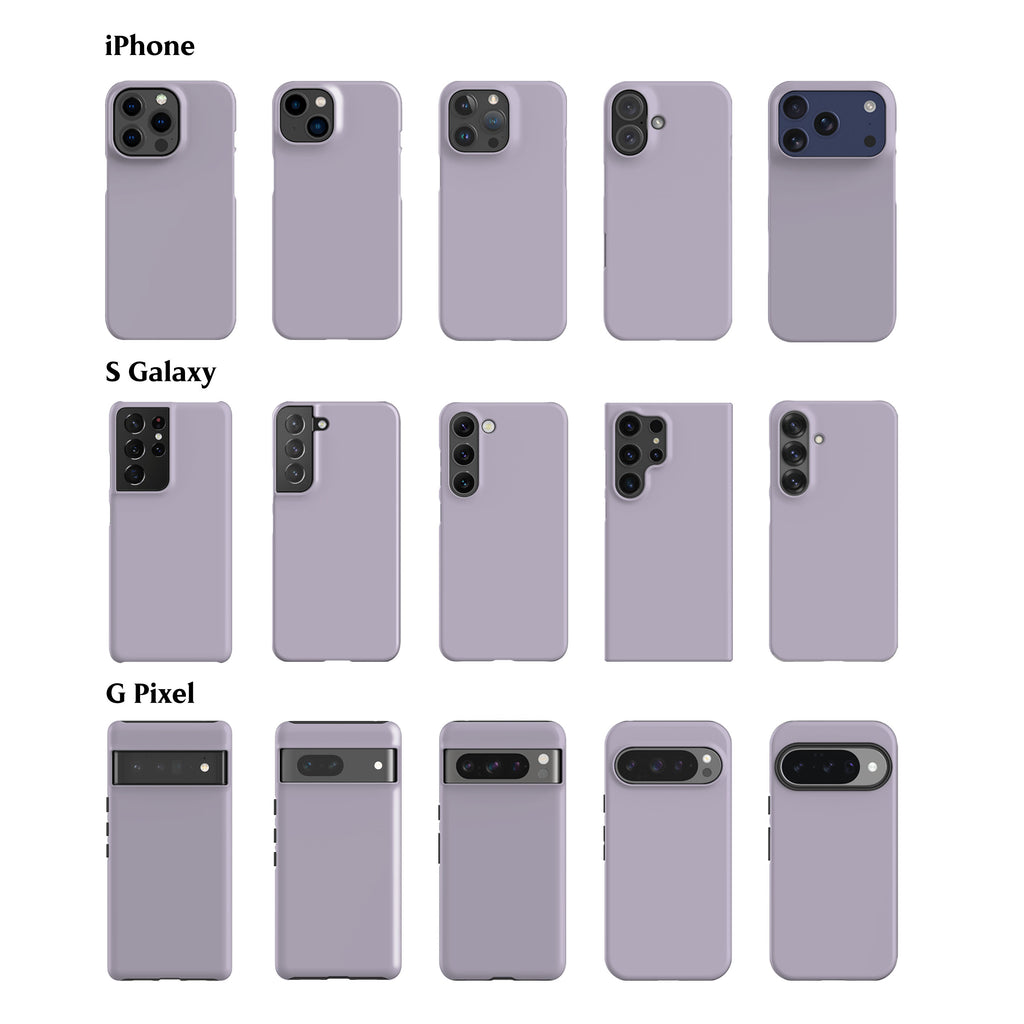 Solid Lavender Lilac Phone Case