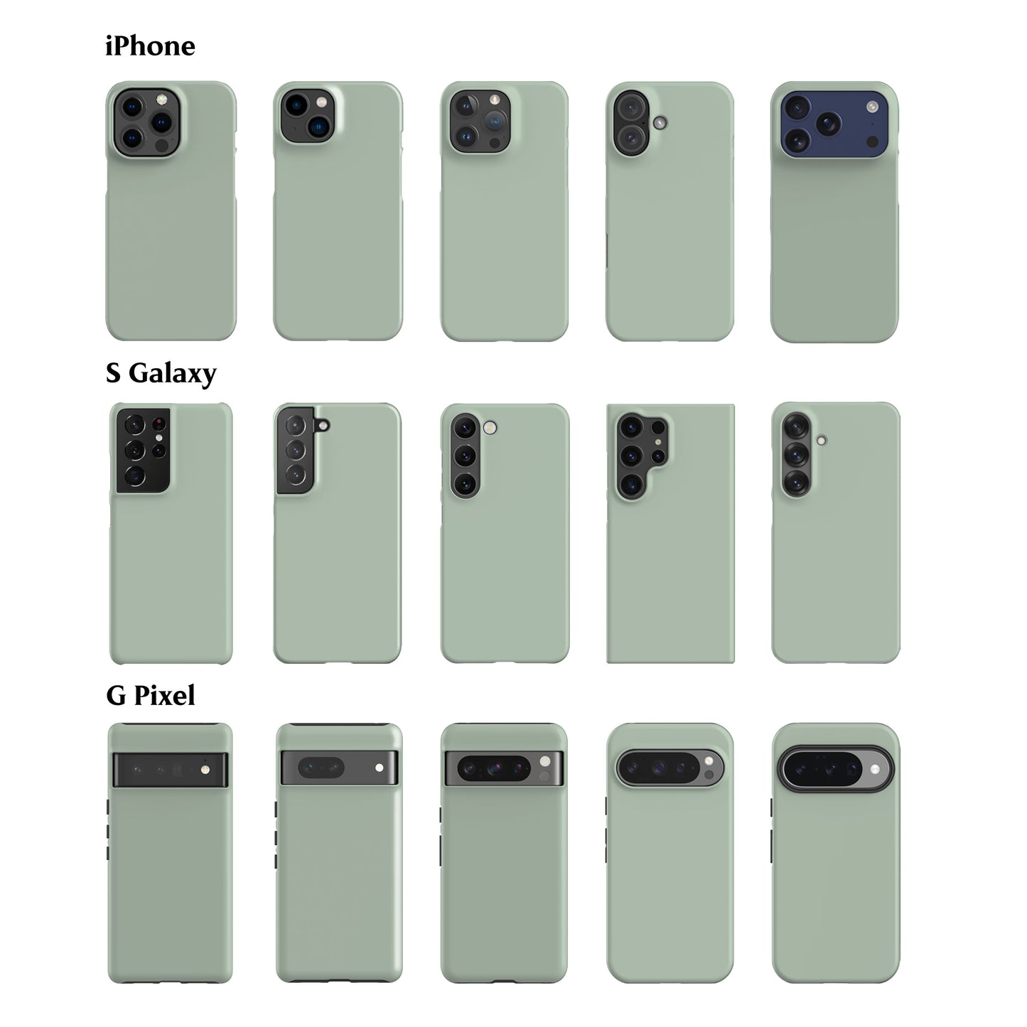 Solid Lily Green Phone Case