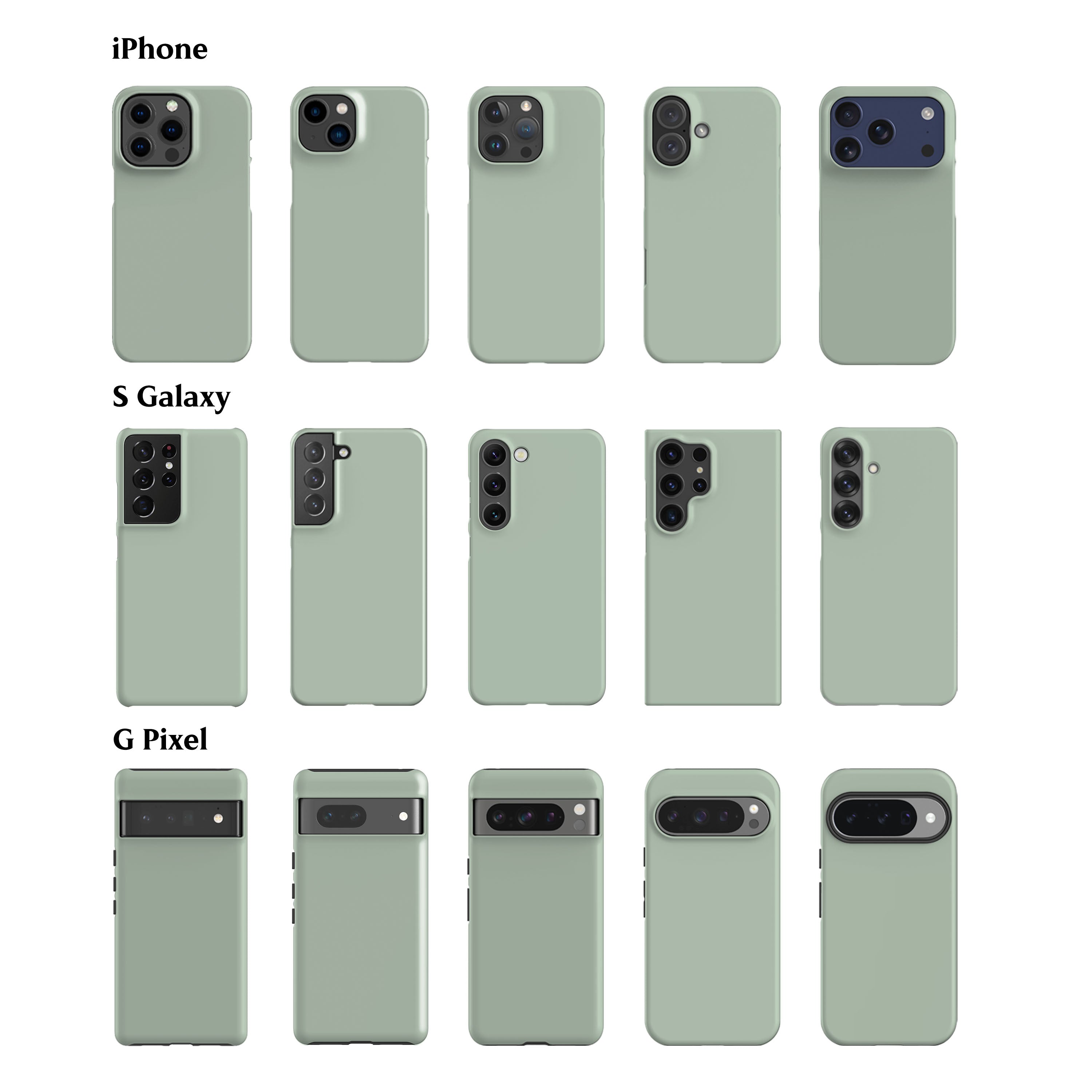 Solid Lily Green Phone Case