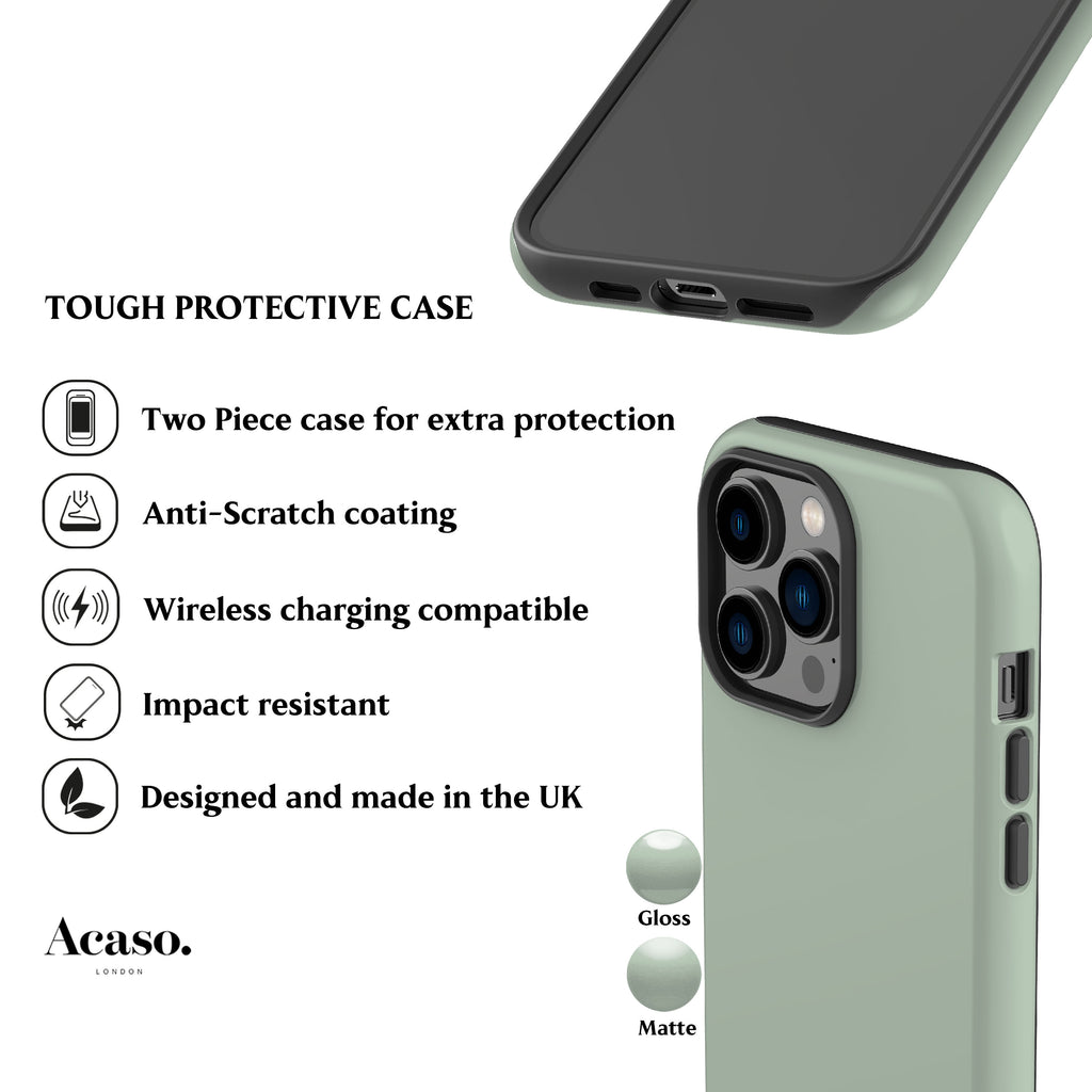Solid Lily Green Phone Case