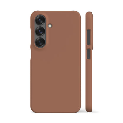 Solid Mocha Mousse Phone Case