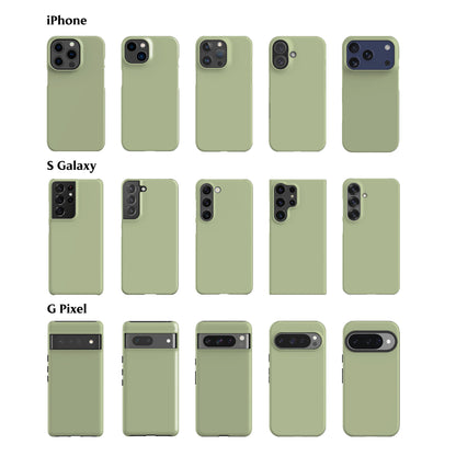 Solid Seedling Green Phone Case