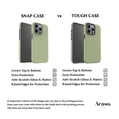 Solid Seedling Green Phone Case