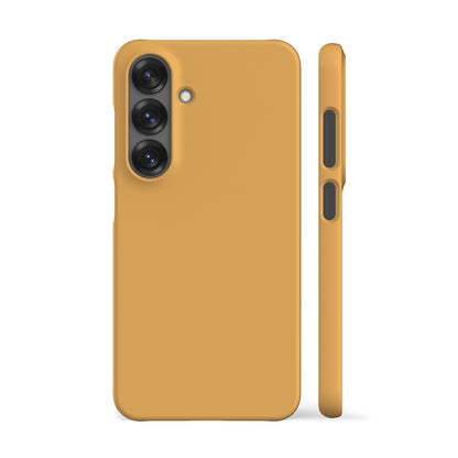 Solid Sunset Yellow Phone Case