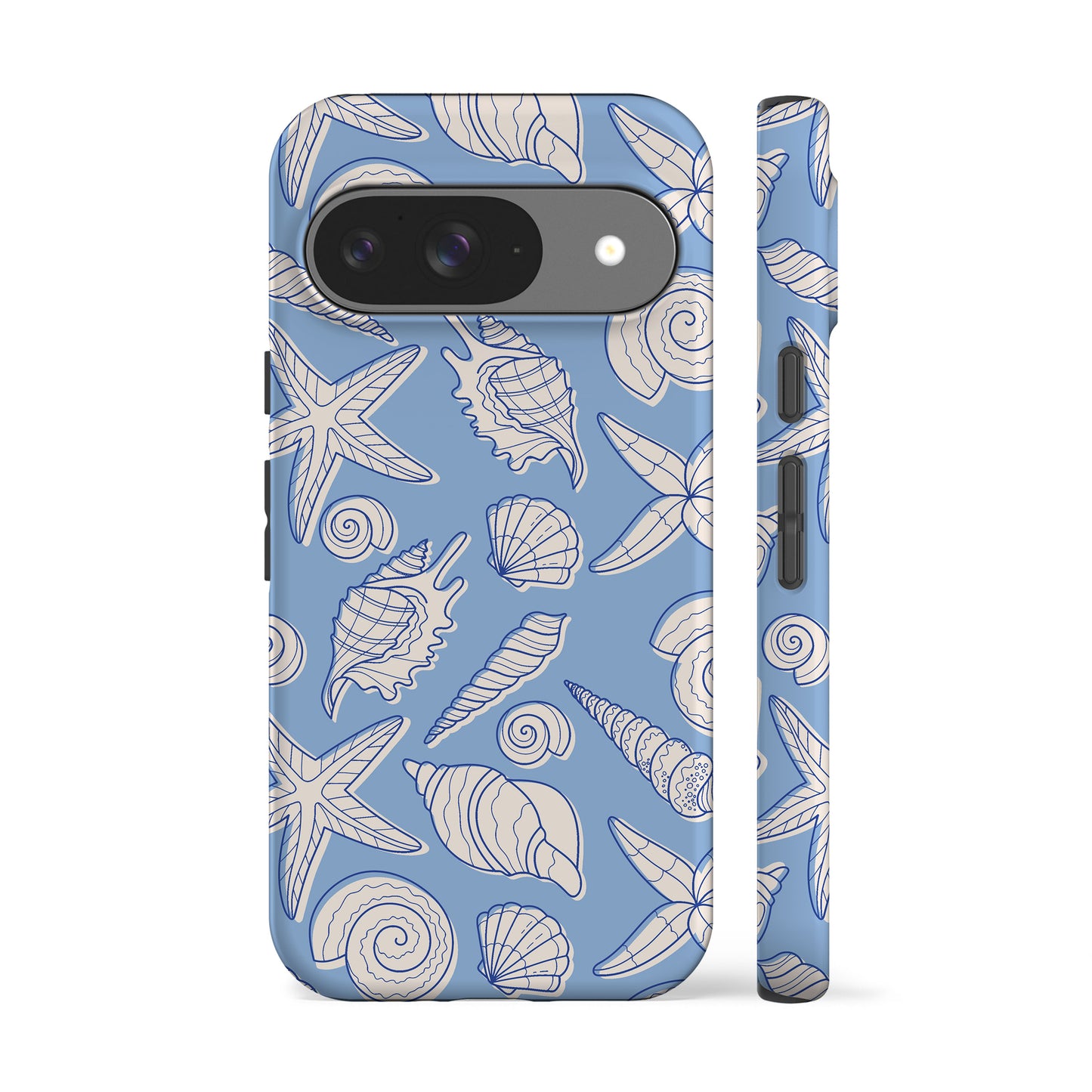 Blue Beach Shells Phone Case