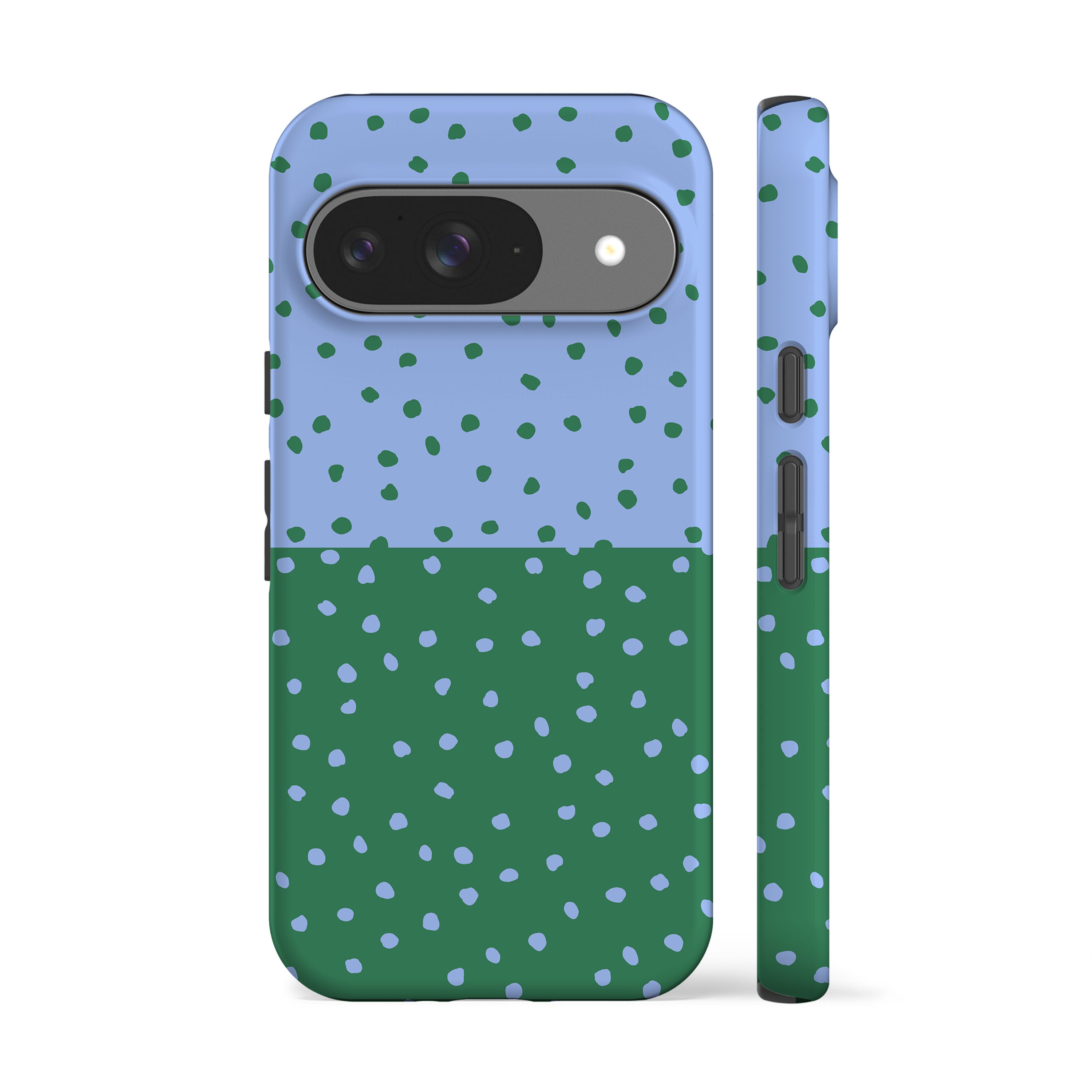 Blue Green Mini Polka Dots Phone Case