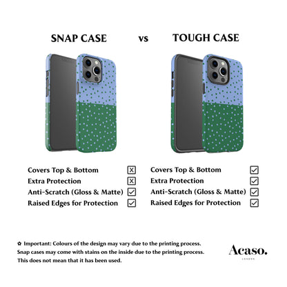 Blue Green Mini Polka Dots Phone Case