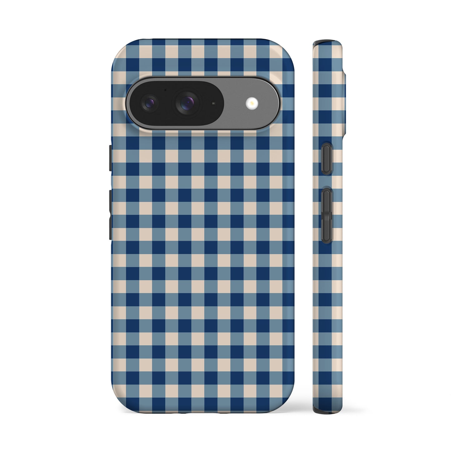 Blue Gingham Phone Case