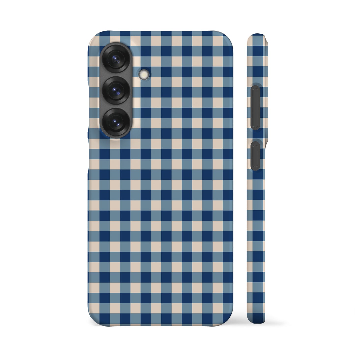 Blue Gingham Phone Case