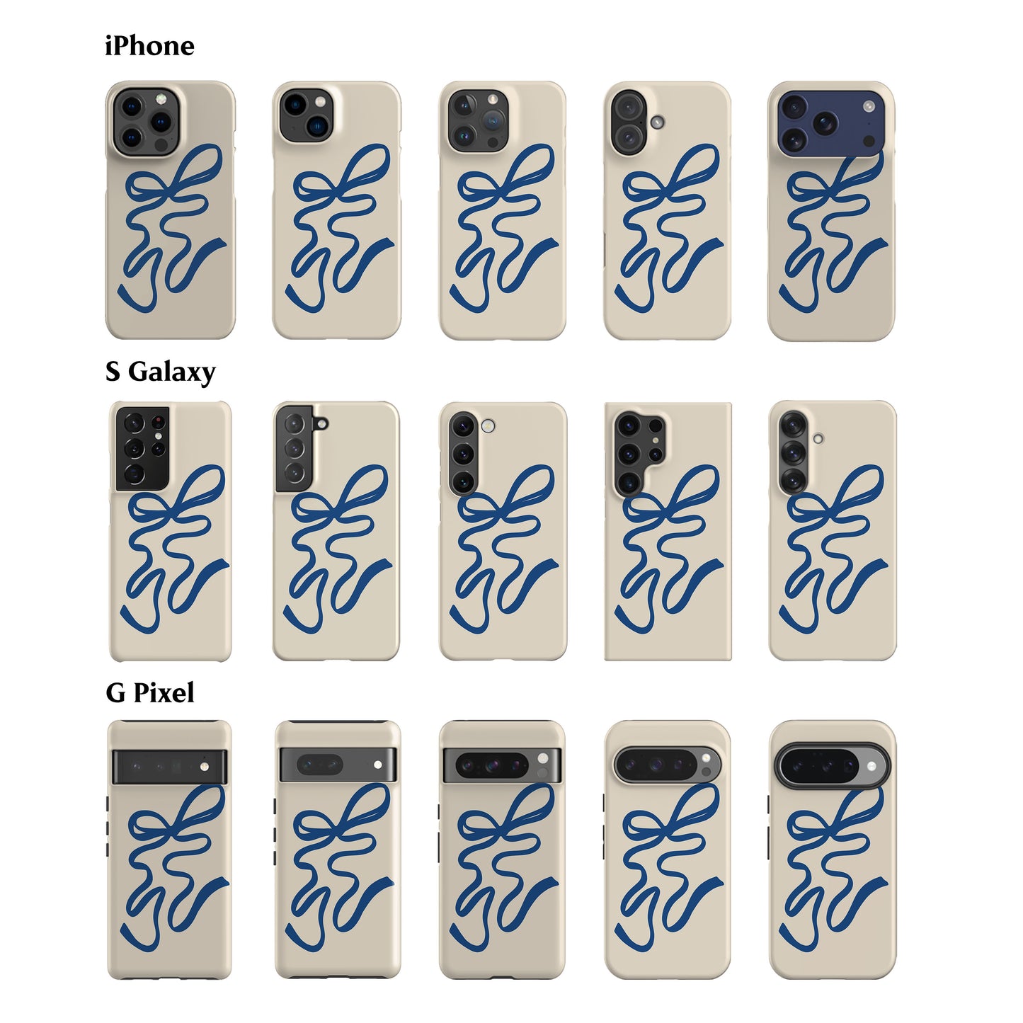 Blue Ribbon Phone Case