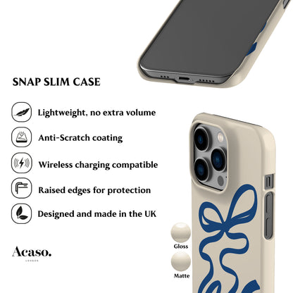 Blue Ribbon Phone Case