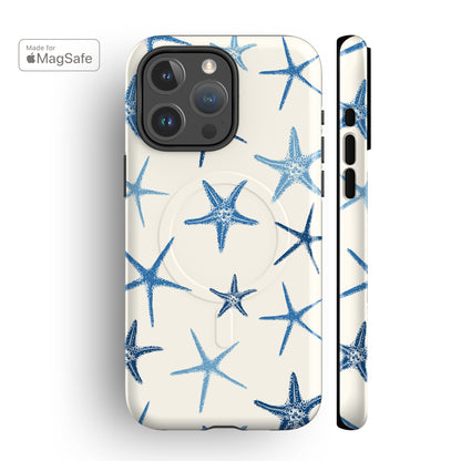 Blue Starfish MagSafe iPhone Case