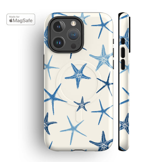 Blue Starfish MagSafe iPhone Case