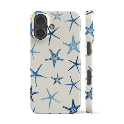 Deep Blue Starfish Phone Case